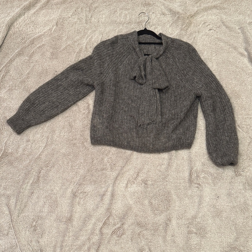 Zara Gray Women's Cardigan Sweater